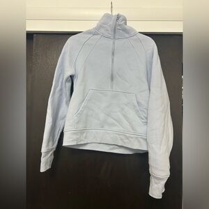 Danskin Women's Light Blue Crew Neck Sweater